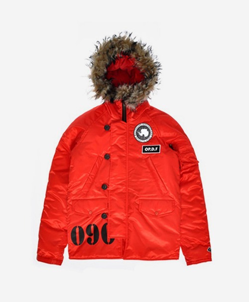 Antarctic N3B Jacket Red