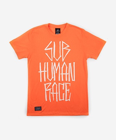 Sub Human Race Tee Orange